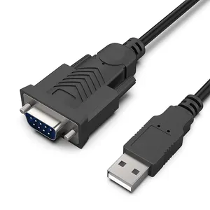 RS232 USB zu DB9 Pin Stecker Serielles Kabel Profili scher Chipsatz Win 108 187 Mac OS X 10.6