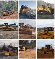 Bulldozer sur chenilles HWSD13 à faible entretien, 13700 kg, moteur SC8DK 105 kW, faible pression au sol, moteur importé, garantie 1 an