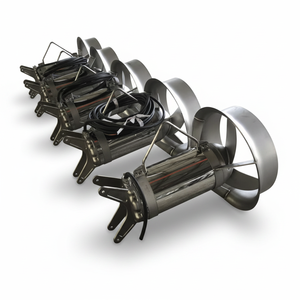 Agitateur submersible en acier inoxydable certifié CE ISO QJB pour les stations d'épuration des eaux usées municipales, réservoirs anaérobes anoxiques - Product Image 3