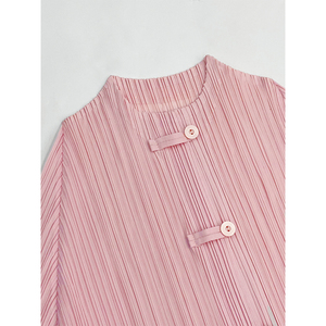 Camicette in stile etnico abbigliamento cinese <span class=keywords><strong>camicie</strong></span> a pieghe tinta unita con bottone a manica lunga <span class=keywords><strong>camicie</strong></span> da <span class=keywords><strong>donna</strong></span> di alta qualità - Product Image 5