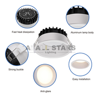 5W 7W 12W 15W 20W 25W SMD Spot Down Light Plafonnier LED Downlights Cri90 Downlights Encastrés Anti-éblouissement Spots Intérieurs