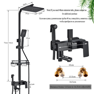 Смеситель для душа с 4 функциями - Product Image 2