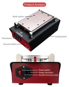 Hot bán tbk 988 di động màn hình <span class=keywords><strong>LCD</strong></span> <span class=keywords><strong>separator</strong></span> được xây dựng trong máy bơm chân không với động cơ để tách chân không <span class=keywords><strong>LCD</strong></span> - Product Image 5