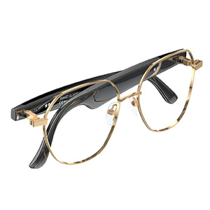 2025 BT appel audio lunettes intelligentes W100B AI <span class=keywords><strong>traduction</strong></span> Conversation Style d'affaires appels mains libres casque portable intelligent - Product Image 5