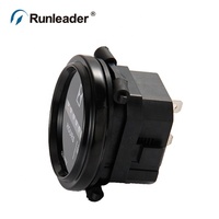 Compteur d'heures mécanique Runleader RL-HM009 Mini 8V-72V DC certifié CE, 99999,9 heures, pour générateurs à moteur diesel/essence
