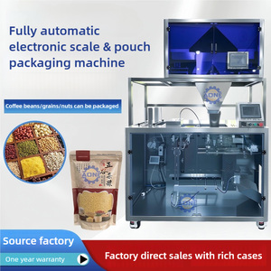 Máquina Empacadora VFFS Multi-idioma con Pantalla Táctil PLC, Máquina Empacadora de Harina de 5 kg, 50 g, 100 g, Máquina Empacadora de Azúcar - Product Image 2