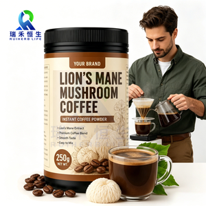 Polvo de Café Instantáneo de Melena de León para Mejorar la Claridad Mental y Aliviar la Lentitud Mental - Product Image 4