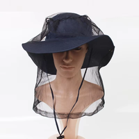 Filet anti-moustiques personnalisé pour la tête, maille ultra-fine, pour le camping et la pêche