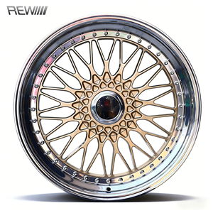 Jantes de voiture personnalisées en alliage d'aluminium 6061-T6 de 14 à 26 pouces 5x114.3 5x120 <span class=keywords><strong>4x100</strong></span> 5x112 6x139.7, jantes forgées pour <span class=keywords><strong>BBS</strong></span> Audi BMW - Product Image 5