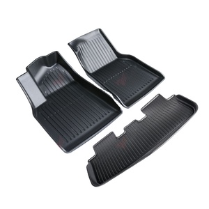 <span class=keywords><strong>Tapis</strong></span> de sol modèle Y pour Tesla MY Juniper TPE Car Mats Foot Pad 2025 + - Product Image 1