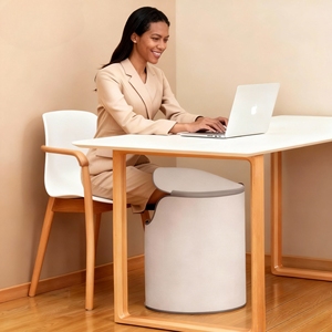 <span class=keywords><strong>Chauffe</strong></span>-jambes électrique sous le bureau à couverture intégrale pour <span class=keywords><strong>pieds</strong></span> et genoux, chauffage silencieux avec minuterie, chaleur toute la journée - Product Image 1
