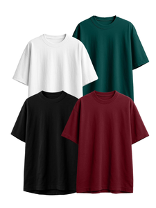 Camiseta Deportiva Unisex Extra Grande de 260g, 100% Algodón Teñido con Hilo, con Estampado Digital - Product Image 1