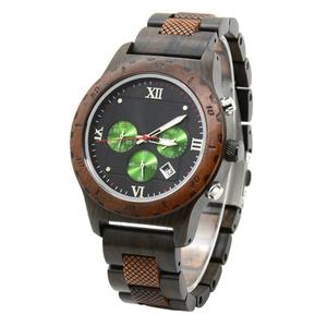 Relojes de Pulsera de Madera para Hombre, Productos en Oferta, Relojes Mecánicos Miyota, Cronógrafo, Relojes de Cuarzo de Madera Hechos a Mano - Product Image 6
