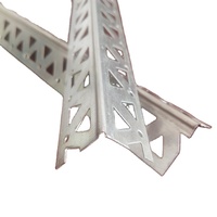 Profilé d'angle mural perforé durable en acier galvanisé, protection d'angle en R pour cloisons sèches, idéal pour la construction commerciale