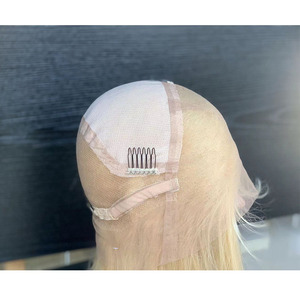 Commercio all'ingrosso 150 di Densità Platino Honey <span class=keywords><strong>Blonde</strong></span> 613 Dei Capelli Umani Parrucca Piena Del Merletto, Virgin <span class=keywords><strong>Blonde</strong></span> Diritto 613 Parrucca - Product Image 2