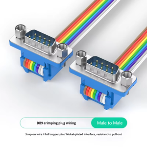 מותאם אישית ללא הלחמה מותאם אישית זכר לנקבה לנקבה לנקבה יציאה טורית נקבה db9/<span class=keywords><strong>15</strong></span>/25/37 מעוטר - Product Image 6