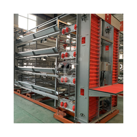 Ferme avicole automatique industriel économique grand un Type poulailler maison batterie de poulet de chair cage de levage système de Cages à poulet