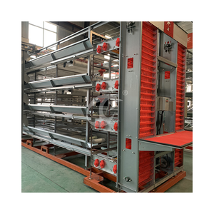 Ferme avicole automatique industriel économique <span class=keywords><strong>grand</strong></span> un Type poulailler maison batterie de poulet de chair cage de levage système de Cages à poulet - Product Image 1