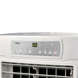 เครื่องทำความเย็นแบบระเหยพกพาความจุน้ำขนาดใหญ่ถอดออกได้45L ไฟฟ้าประหยัดพลังงานควบคุมระยะไกลอัจฉริยะ - Product Image 6