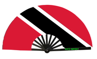 Abanicos Plegables con la Bandera de Tonga, Abanicos Grandes para Fiestas, Abanicos para Bailar en Línea, Decoración para Bodas y Eventos al Aire Libre