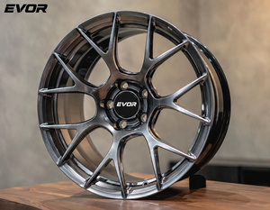 ล้อฟอร์จ EVOR ใหม่ ขนาด <span class=keywords><strong>18</strong></span> 19 20 21 นิ้ว ผลิตจากอลูมิเนียมอัลลอยด์แบบชิ้นเดียว 5X112/114.3/120 สำหรับรถยนต์นั่งส่วนบุคคล <span class=keywords><strong>ขอบ</strong></span>ล้อแบบกำหนดเองสำหรับ BMW Mercedes - Product Image 1