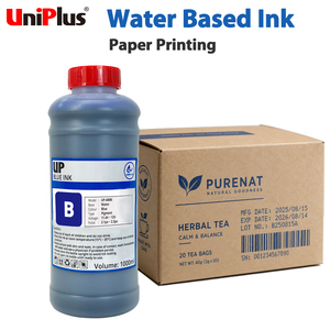 หมึกน้ำสีฟ้า 1 ลิตร สำหรับการพิมพ์บนกระดาษและการระบุสินค้า - Product Image 1