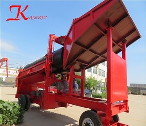 Mini Rotary Trommel หน้าจอ Mini Gold แยกกับเจาะหลุมและ Gold Sluice - Product Image 5