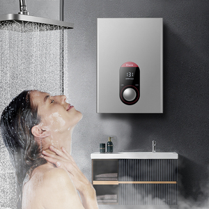 เครื่องทำน้ำอุ่นแบบไร้ถังกำลังสูง 8KW-27KW พร้อมหน้าจอดิจิตอล สำหรับห้องน้ำ ใช้สำหรับอาบน้ำ ใต้ซิงค์ ใช้ไฟฟ้า - Product Image 5