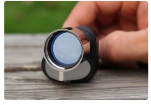 منظار أحادي محمول صغير بتكبير 8-20 مرة مع حامل لمشاهدة الطيور والصيد في الهواء الطلق - Product Image 3