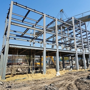 Edificio de Estructura de Acero Prefabricado, Taller de Estructura de Acero Modular, Edificios con Estructura Metálica, Plantas de Almacenamiento de Bajo Costo, ISO CE - Product Image 2