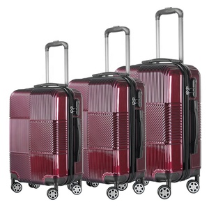 Bộ Vali Du Lịch Thời Trang 20/24/28 Inch Bộ Vali Tổng Thống Abs + Pc Trên Bánh Xe Đàn Ông Cabin Mang Theo Xe Đẩy Hộp Hành Lý Lăn - Product Image 1