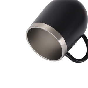 Vaso térmico de doble pared de 12 oz, taza de vino con forma de huevo, vaso de viaje con tapa para acampar - Product Image 4