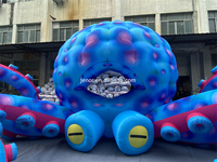 Tente gonflable à tentacules de pieuvre gonflable géante pour décoration de fête musicale