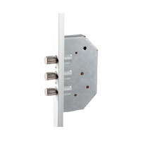 Corps de serrure de porte à mortaise 3 points de Style européen 3201B de haute sécurité pour serrure de porte en bois