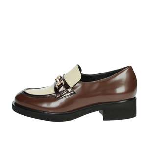 Mocassino Donna Serena Marrone 38 Altezza Tacco 2cm - Product Image 1