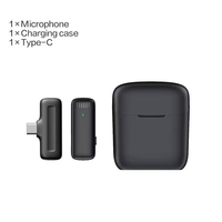 Microphone cravate sans fil J11 avec suppression de bruit IA pour TikTok, diffusion en direct, vlog, enregistrement vidéo, smartphone
