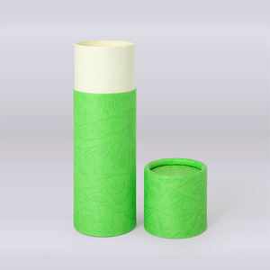 Boîte à parfum en carton recyclable personnalisée Tubes d'emballage en papier de baume huile essentielle cosmétique verte pour les soins de la peau - Product Image 4