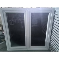 CHANGYI Diseño francés Marcos de ventana blanca Ventana de plástico Pvc Ventanas corredizas de vidrio Ventanas upvc interiores de eficiencia energética