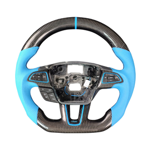 Volante de Fibra de Carbono para Ford Focus MK3 <span class=keywords><strong>MK2</strong></span> ST RS 2015 2016 2018 2019, Interior Automotriz - Product Image 2