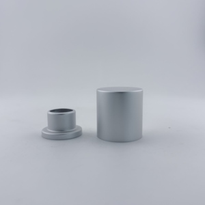 En stock, bouchon magnétique multicolores pour parfum, capuchon cylindrique à <span class=keywords><strong>sertir</strong></span> FEA de 15 mm, noir mat, argent, or pour flacons de parfum - Product Image 3