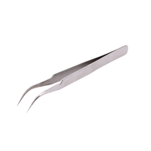 Nuevas pinzas para pestañas de acero inoxidable, probadas a mano, para extensión de pestañas. Suministro directo de fábrica a precio de mayoreo. - Product Image 3