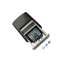 Tampon dateur auto-encreur anglais-français pour bureau, notaire, journal, agenda, mois, année, 3mm, 4mm