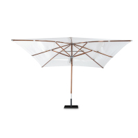 Parapluie de plage en aluminium, meubles extérieurs, avec base en marbre, pour restaurant, 1 pièce