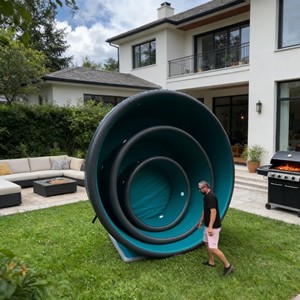 Piscine hors sol <span class=keywords><strong>Intex</strong></span> en PVC robuste pour l'extérieur, idéale pour la famille, la cour arrière, fabrication sur mesure - Product Image 5