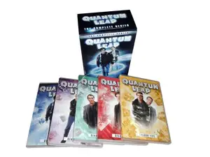 Quantum jump la série complète boîte 27 disques usine vente en gros DVD films TV série Cartoon région 1/région 2 DVD livraison gratuite