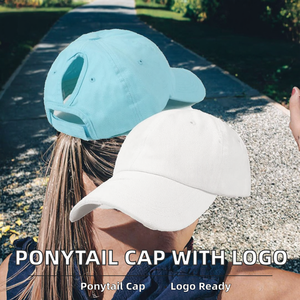 Gorras con Logotipo Personalizado, 6 Paneles, Malla de Algodón, Tela Común, Gorras Trucker Vintage para Mujer, para Todas las Temporadas - Product Image 2