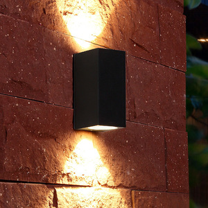 Applique murale LED extérieure double tête, étanche, pour cour, balcon, extérieur - Product Image 3