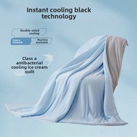 Selimut Musim Panas Dingin Bahan Viscose Ringan Tipis Selimut Dingin Bernapas Lembut Dapat Dicuci Mesin Perlengkapan Tempat Tidur Rumah Hotel