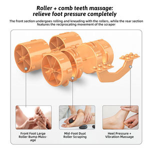 Многофункциональный массажер для ног шиацу с инфракрасным излучением, аксессуар для спортивной физиотерапии с тремя уровнями регулировки интенсивности - Product Image 2