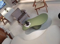 Table basse de luxe pour le jardin Table basse moderne en forme de nuage